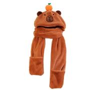 Generisch Ensemble de bonnets d'hiver - Bonnet d'oreille mignon, tenue chaude 3 en 1 | Détails en tricot confortable, excellent cadeau pour les vacances, les anniversaires ou la famille, vêtements