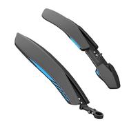 Generisch Ensemble de garde-boue et arrière de vélo en polypropylène pour garde-boue élargi de 61 à 68 cm, montage rapide, protection anti-éclaboussures contre l'eau, la boue, les gravillons