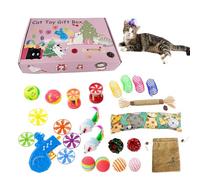 Generisch Ensemble de jouets pour chat - Jouet pour chats domestiques - Pour lutter contre l'ennui - Jeu interactif pour le divertissement, le mouvement, les soins dentaires et l'instinct de chasse