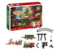 Generisch Ensemble de train de Noël avec lumières électriques interactives | Locomotive chemin de fer jouet pour enfants, Beoys, filles, adolescents, filles, fils, maternelle, étudiants