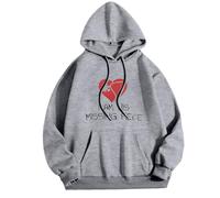 Generisch Ensemble festif « Je suis votre pièce manquante » pour couple de Saint-Valentin avec tenues assorties, parfait pour les vacances, l'entraînement, gris, XXL