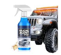 Generisch Enter Spray nettoyant et dissolvant pour pare-brise, 120 ml, antigel pour voiture, pour nettoyer les canards et faire fondre la neige d'hiver sur les vitres de voiture