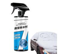 Generisch Enterspray pour pare-brise, 500 ml et dissolvant de neige, pour pare-brise, miroir, fenêtre, phare, camion, berline