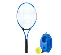 Generisch Entraîneur de tennis solo - Ensemble d'exercices de balle de avec long cordon élastique, équipement de pratique de tennis portable pour une utilisation en extérieur, développement des