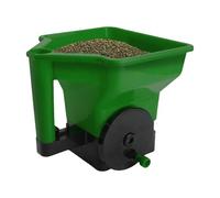 Generisch Épandeur à gazon manuel - Semeuse à manivelle - Mini distributeur d'engrais - Fournitures de jardin et potager, ferme, école, équipement de projet pour les tâches de plantation de jardin