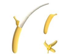 Generisch Épée banane en plastique imprimé 3D, extensible, accessoire amusant pour jouer à des jeux de rôle, soulagement du stress, cadeau pour enfants et adultes (1)