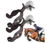 Generisch Éperons western | Accessoires de sport d'équitation | Sports d'équitation faits à la main, pour l'équitation, le saut d'obstacles, le ranch, l'entraînement d'équitation, les équitaires, les