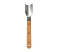 Generisch Éplucheur à épis de maïs en acier inoxydable avec manche en bois | Éliminateur de grains de maïs pour la maison, la cuisine, le restaurant, l'extérieur, le pique-nique, le camping, les salades