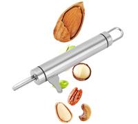 Generisch Éplucheur de noix de macadamia - Crackers de macadamia avec pioche pointue, en acier inoxydable, multifonction, , châtaigne, écailleur, noix du Brésil, éplucheur de noix du Brésil