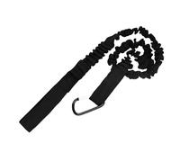 Generisch Équipement de canoë Thaïlande - Corde de support de barre de kayak - Ligne de sécurité pour outil de bateau de pêche - Support de pagaie - Sangle élastique anti-chute - Mousqueton - 1,6 m