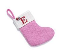Generisch Et le pendentif confortable de chaussette de Noël avec Père Noël et bonhomme de neige est un excellent accessoire tendance pour les vacances comme décoration de chaussette de Noël