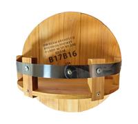 Generisch Étagère à vin murale - Porte-bouteilles en bois pour cuisine et maison - Organisateur vintage décoratif pour bouteilles de vin, salon, salle à manger, bar, armoire, durable et fonctionnel