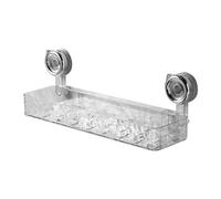 Generisch Étagère de Douche à Ventouse pour Salle de Bain - Pas de perçage - Étagère de Douche pour l'organisation de la Maison, des, du Savon, du shampoing de Rangement