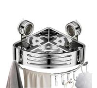 Generisch Étagère de douche d'angle peu encombrante | Étagère d'angle pour douche, après-shampoing, lotion de lavage des mains pour baignoire, toilettes, cuisine, salon