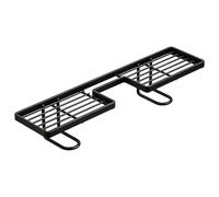 Generisch Étagère de robinet en acier au carbone sans perçage | À propos de l'étagère de robinet pour baignoire, appartement, douche, salle de bain, maison, camping-car, toilettes, armoires