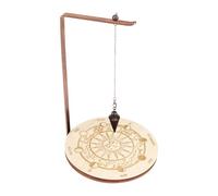 Generisch Étagère pendulaire | Support pendulaire Phase de la Lune avec plateau, support pour ornement de sorcière, organisateur de sorcière, support pour 3 sorcières, cadeau de sorcière