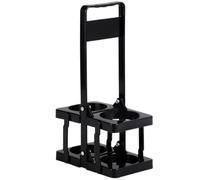 Generisch Étagère portable pour canettes de bière - Panier à bière portable pliable - Support pour seau de bouteilles de bière, porte-bouteilles de bière, porte-bouteilles de bière, porte-canettes de