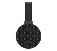 Generisch Étui de téléphone portable avec ventouse et poignée collante - Poignée de téléphone en silicone antidérapante avec boucle à anneau - Support de téléphone portable pour la plupart des