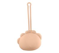 Generisch Étui porte-tétine en silicone | Porte-tétine portable en forme d'animal - Porte-tétine, organisateur de tétine, récipient pour sacs à langer, poussettes, poussettes, rose clair, Voir