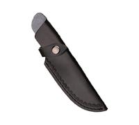 Generisch Étui pour couteau de poche - En cuir synthétique - 22 x 4 cm - Étui à couteau pliant - Étui en cuir avec bouton pression et œillet de ceinture pour un transport sûr - Couteau pliant à la