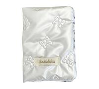 Generisch Étui pour passeport, arc, en cuir PU, accessoire de voyage, indispensable, nœud papillon, étui pour passeport, livre, portefeuille, carte pour homme et femme, beige, Voir description, Voir