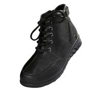 Generisch Europe et les États Commerce Extérieur Grands Yards Bout Rond Station Haute Casual Bottes Femme Été Enfant Chaussures Femmes Hiver, Noir , 38 EU
