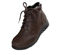 Generisch Europe et les États Commerce Extérieur Grands Yards Bout Rond Station Haute Casual Bottes Femme Été Enfant Chaussures Femmes Hiver, marron, 41 EU