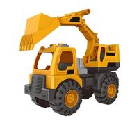 Generisch Excavatrice - Jouet pour enfant - 31 x 14 x 23 cm - Simulation de marche automatique - Avec outils - Pour bac à sable - Pour l'intérieur et l'extérieur - Cadeau éducatif