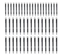 Generisch Executive Pen Lot de 50 stylos à bille à mécanisme à en métal | Stylos d'écriture polyvalents avec pince argentée et design élégant pour étudiants, enseignants, professionnels, réunions