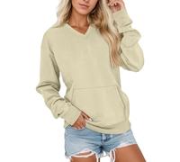 Generisch Extension de chemise pour femme - Grandes tailles - Polaire douce - Manches longues - Haut décontracté pour le quotidien - Vêtements d'hiver confortables avec coupe ample - Poches moelleuses