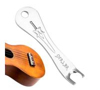 Generisch Extracteur De Clavijas Para Guitarra 7 x 2 cm 14,5 g, Herramienta De Metal Multifunción, Quita Clavijas De Puente, Accesorio Universal, Reparación Y Mantenimiento De Cuerdas, Argent (Silver