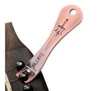 Generisch Extracteur De Clavijas Para Guitarra 7 x 2 cm 14,5 g, Herramienta De Metal Multifunción, Quita Clavijas De Puente, Accesorio Universal, Reparación Y Mantenimiento De Cuerdas, Rouge bronze