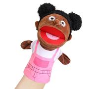 Generisch familiale - familiale pour - d'école - en peluche douce pour raconter des histoires, de spectacle de théâtre avec bouche mobile pour filles et