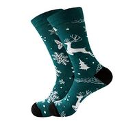 Generisch FashionLong Chaussettes de Noël unisexes confortables pour homme, g, taille unique