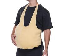 Generisch Faux fesses - Grandes fesses pour femme plus âgée - Costume de ventre et de fesses pour homme - Costume de Noël, Halloween, scène de cosplay