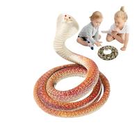 Generisch Faux serpent jouet ressemblant à de vrais - Accessoire à lancer - Accessoire de serpent portable multifonction pour Halloween - Modèle tricky pour les amis de la