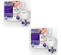 generisch Feliway Optimum Kit de démarrage de Ceva - Lot de 2 - 2 bouchons & 2 flacons de 48 ml