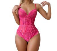 Generisch Femme Européenne Teddy Dentelle Patchwork Robe Amincissante Bretelles Spaghetti Modèle Robe de Soirée Moulante, RD1, M