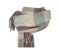 Generisch Femme Hiver Écharpe Classique Écharpe Chaude Douce Grande Couverture Écharpes Foulards Écharpe Bonnet Bleu (C, A)