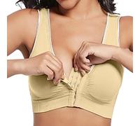 Generisch Femme pour tout le monde avec fermeture avant pour un style polyvalent, parfait pour toutes les saisons au quotidien Débardeur pour homme, beige, XXL