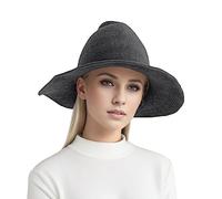 Generisch Femmes Épaississement Type Quotidien Festival Chapeau Pliable Chapeau Tricoté Steepletop, gris foncé, taille unique