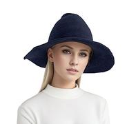Generisch Femmes Épaississement Type Quotidien Festival Chapeau Pliable Chapeau Tricoté Steepletop, Marine, taille unique