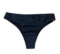 Generisch Femmes Imprimé Taille Basse Brésilien Bikini Bas Slips Brésiliens Bikini Bas Côté Cravate Tanga Bain Bas Bas de Bain Maillot de Bain Femme Grandes Tailles 56, Noir , M