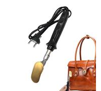 Generisch Fer à repasser pour cuir de siège de voiture, 22 cm, outil de lissage électrique pour sièges de voiture, élimine les plis pour meubles en cuir, sacs, , appareil de repassage en métal