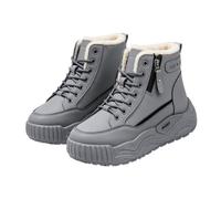 Generisch Fermetures éclair hautes, chaudes, doublées en polaire | Bottes d'hiver imperméables, bottes de motard, bottes de cowboy, bottes à enfiler, bottes vernies, bottines pour homme