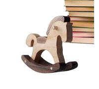 Generisch Figurine à Bascule en Bois - Accessoires Miniatures pour Maison de - Jouet décoratif pour Bureau - pour la Maison, la Chambre d'enfant, Le Bureau, Le Rebord de fenêtre, la Table de