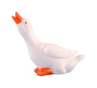 Generisch Figurine de cygne blanc en résine - Élégant accessoire de maison blanc - Artisanat et bricolage - Parfait pour les parents et les enfants - Décoration de table élégante pour la maison