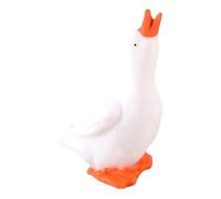 Generisch Figurine de cygne blanc en résine - Élégant accessoire de maison blanc - Artisanat et bricolage - Parfait pour les parents et les enfants - Décoration de table élégante pour la maison