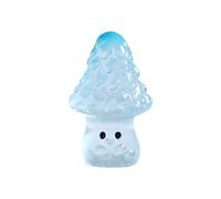 Generisch Figurine de fée champignon lumineuse en résine - Jolie miniature pour jardin et chambre - Ornement magique pour patios et jardins - Mini figurine fantaisie - Accessoires d'intérieur magiques