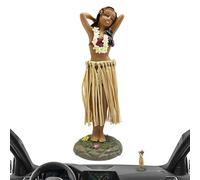 Generisch Figurine d'une fille dansante - Petite décorative comme danseuse pour l'intérieur | Figurine d'une de danse | Pour SUV Maison Bureau École Hôtel Salon Chambre